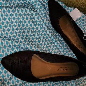 Business Casual Black Pointed Flats